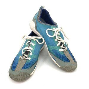 SPERRY Gripx Tech Womens 9.5 Blue Lace Up Water Shoes Gorpcore Performance Hike